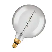 Vintage 1906 LED CLASSIC SLIM FILAMENT Globe DIMMABLE 4.8W 818 Smoke E27