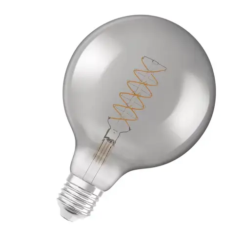 Vintage 1906 LED CLASSIC SLIM FILAMENT Globe DIMMABLE 7.8W 818 Smoke E27