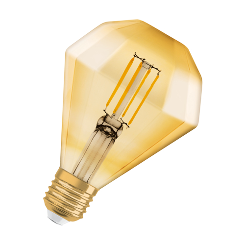 Vintage 1906® LED SPECIAL Shapes 4W 824 Gold E27