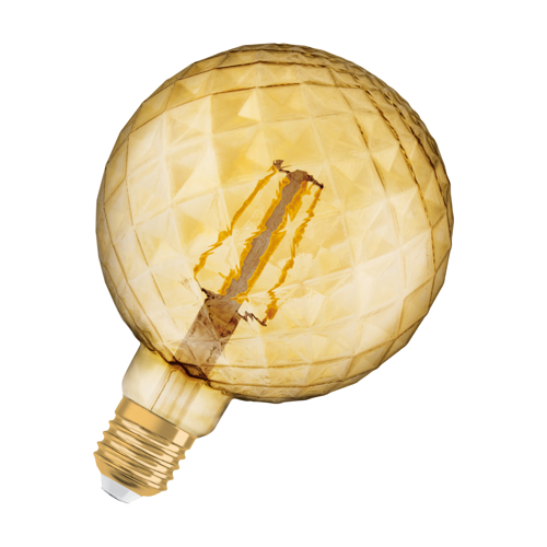 Vintage 1906® LED SPECIAL Shapes 4W 824 Gold E27