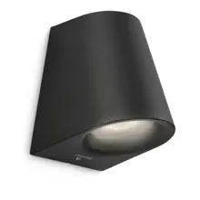 Virga wall lantern black 1x3W SELV