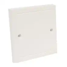 VLK 80 - cover for LK 80, , super white colour/RAL9003, package- 10/340 pcs