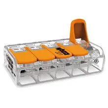 WAGO block terminal 5x0.5-6 mm2 Code:221-615 ; pckg=15pcs