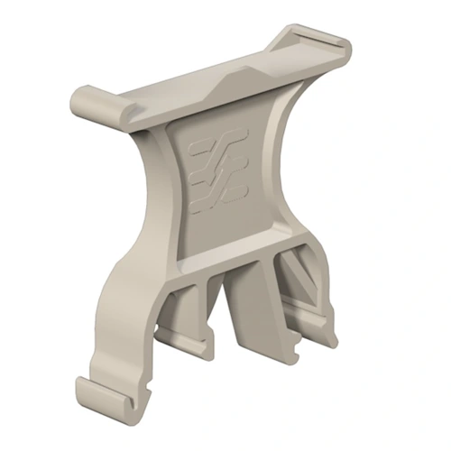 WEIDMULLER clamp.row holder.brand SCHT 5 S ; beige