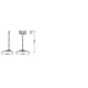 Worklights Value TRIPOD 2x10W 865