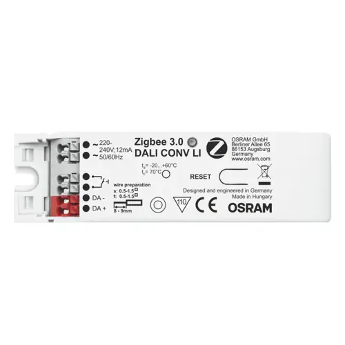 ZIGBEE 3.0 DALI CONV LI 3.0 DALI CONV LI