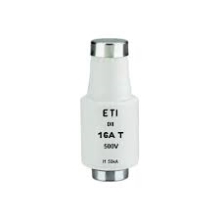 ETI pojistka.keramická DII-16A/gG zpožděná 500V šedá