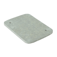 PI 80 2ZT - thermo-isolating pad, configuration XX, grey colour,